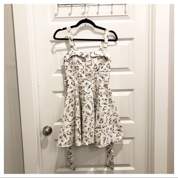 Cat print dress - Picture 1 of 4